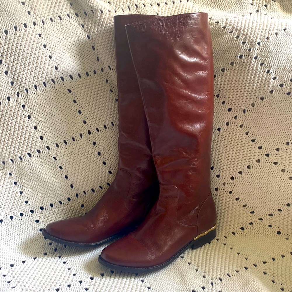 “⚡️Elaine turner leather boots size 6.5⚡️”